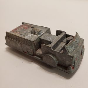 Midgetoy Red Firetruck Die Cast Toy Vehicle